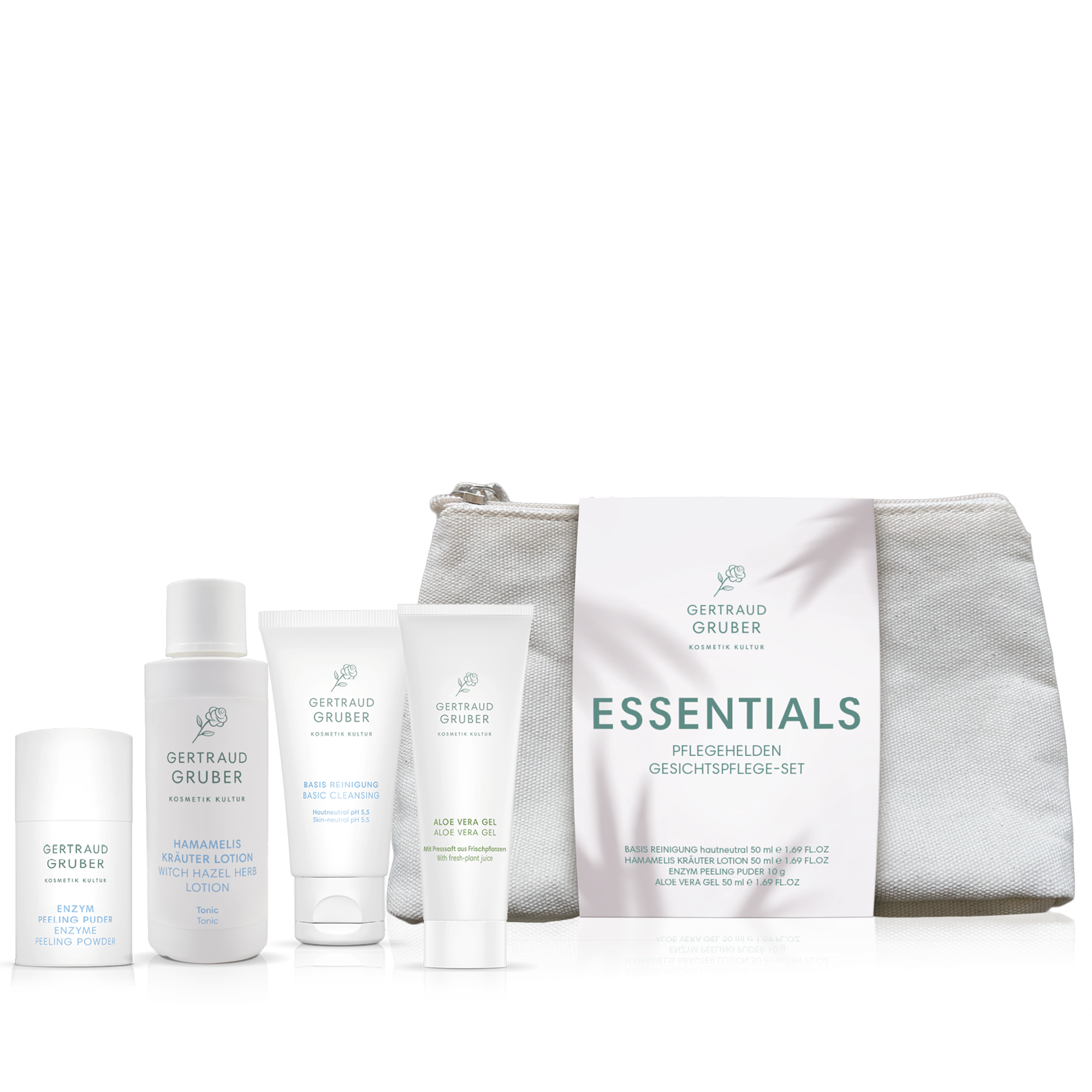 Essentials Pflegehelden - Gesichtspflege-Set