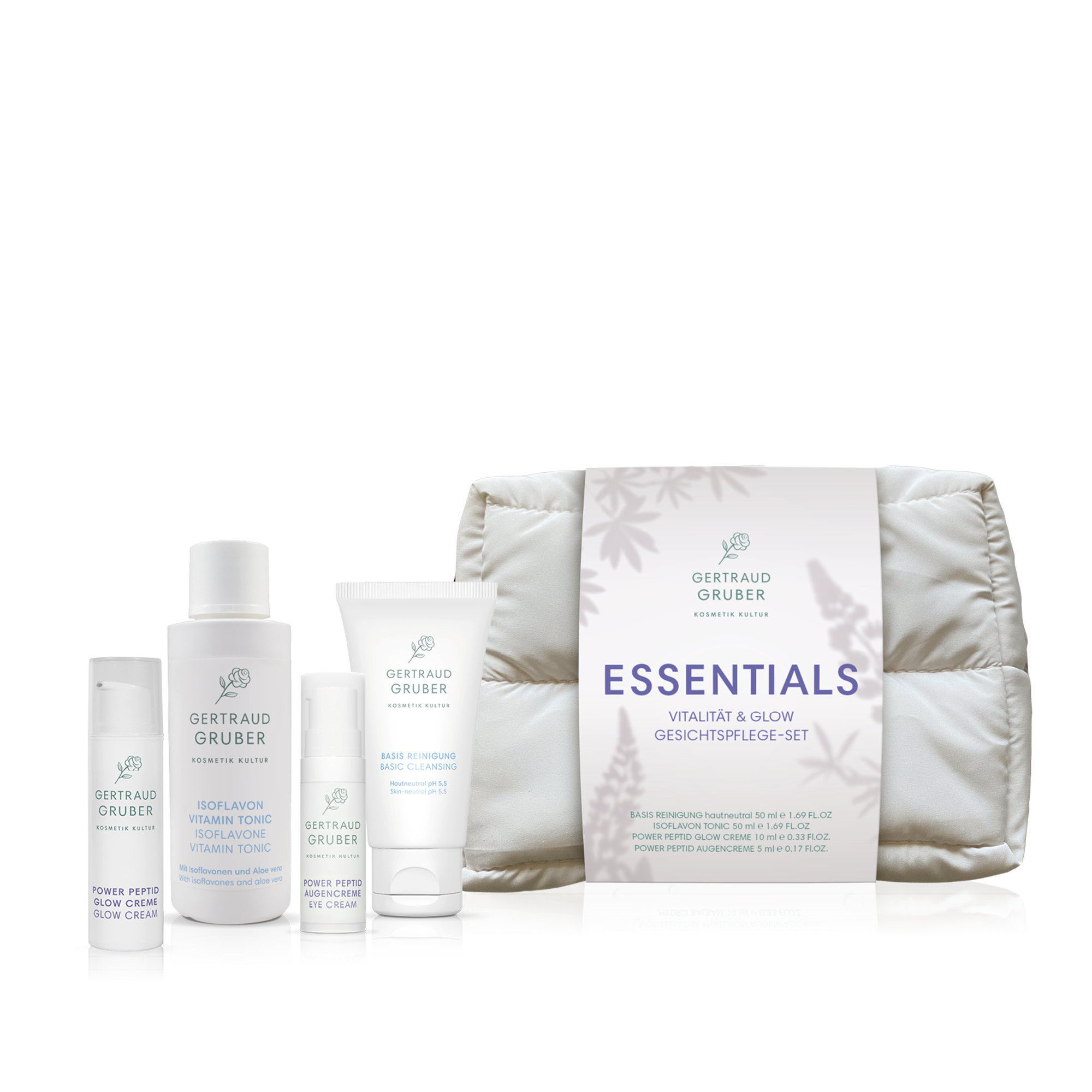 Essentials Vitalität & Glow - Gesichtspflege-Set