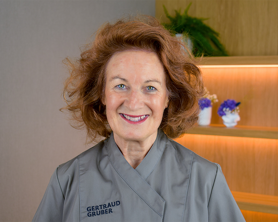 Eine von 1200 Gertraud Gruber Fachkosmetikerinnen